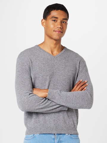 UNITED COLORS OF BENETTON Regular fit Sweater in Grey: front