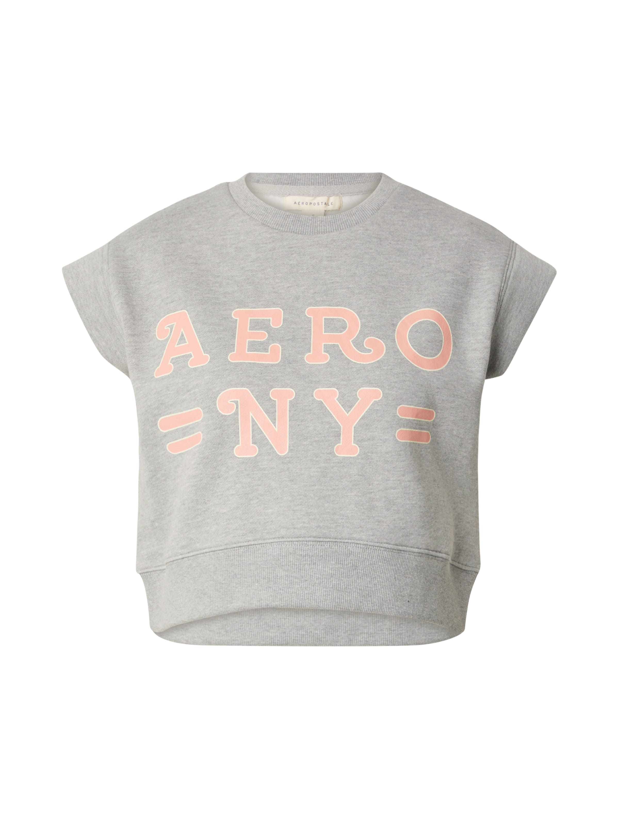 AÉROPOSTALE T-shirt &#x27;AERO NY&#x27; i grå: framsida