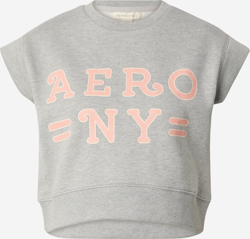 AÉROPOSTALE Футболка 'AERO NY' в Серый: спереди