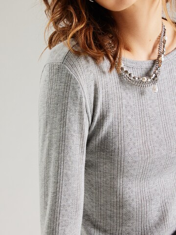 VERO MODA Tričko 'Lisa' – šedá