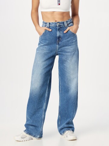 Regular Jeans 'DAISY' de la Tommy Jeans pe albastru: față