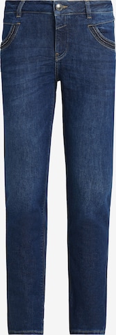 Coupe slim Jean 'MMNaomi' MOS MOSH en bleu : devant