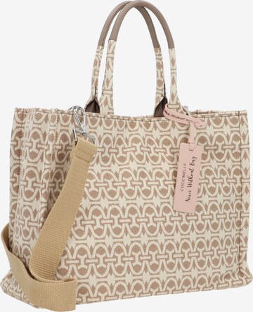 Borsa a mano 'Never Without' di Coccinelle in beige: frontale