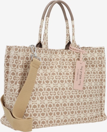 Coccinelle Handtas 'Never Without' in Beige: voorkant