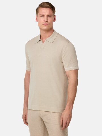 Boggi Milano Shirt in Bruin: voorkant