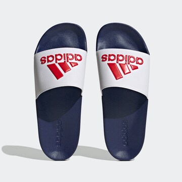 Flip-flops 'Adilette' de la ADIDAS SPORTSWEAR pe alb