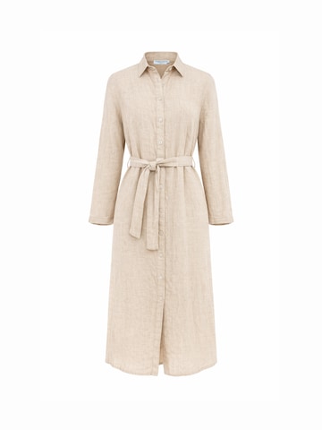 Abito camicia 'Haris' di Haris Cotton in beige: frontale