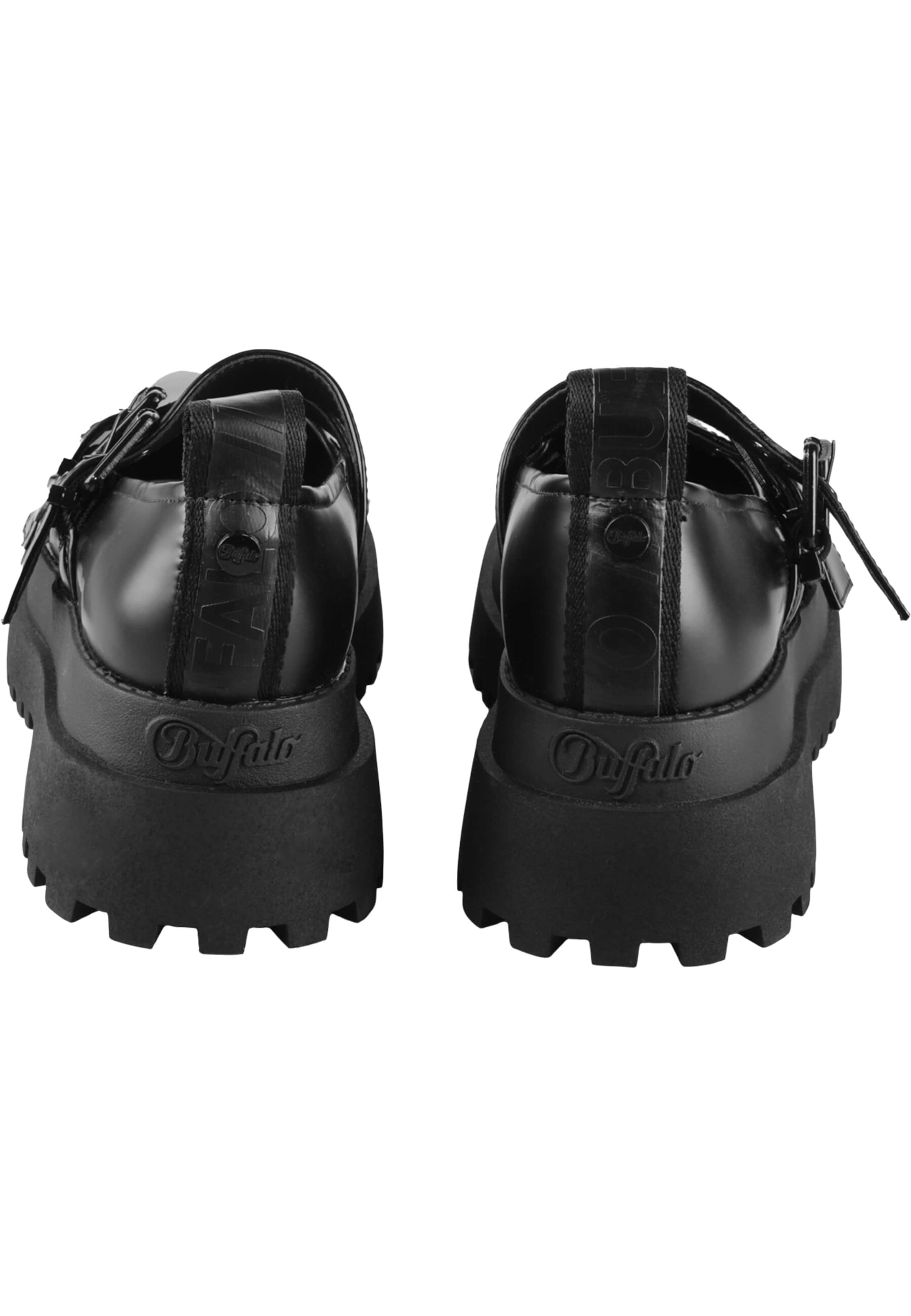 BUFFALO Slipper, värv must