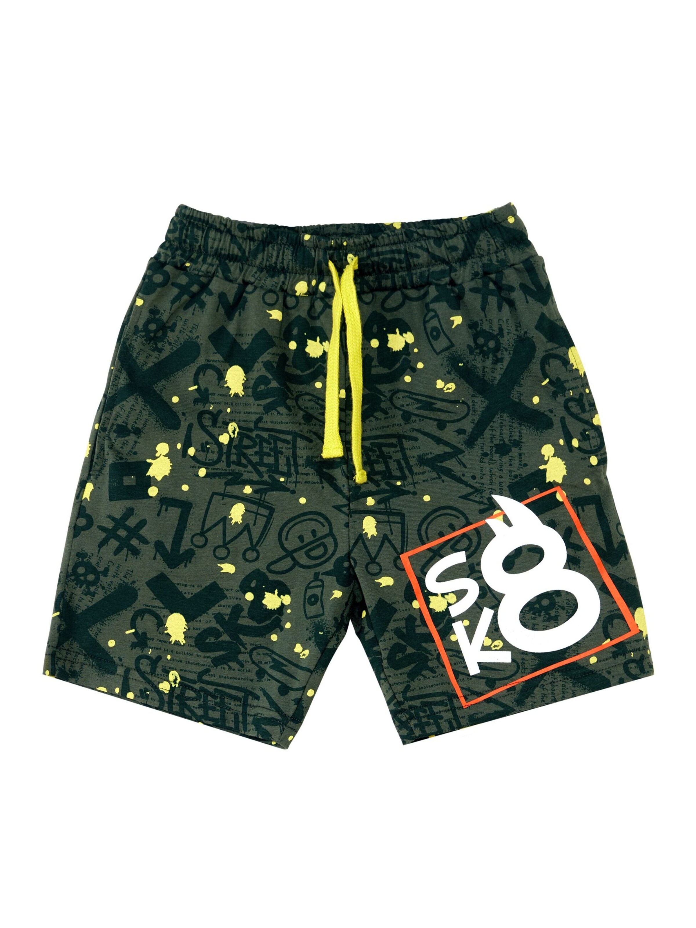 Denokids Trainingspak 'Skater Hippo' in Groen