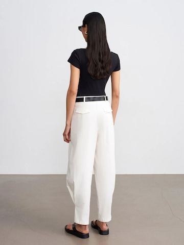Dilvin Wide leg Pants in White