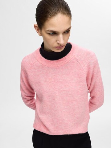 Pull-over 'Lulu' SELECTED en rose