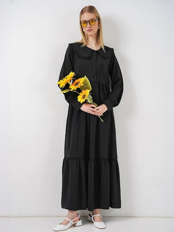Bigdart Midi Kleid in Schwarz