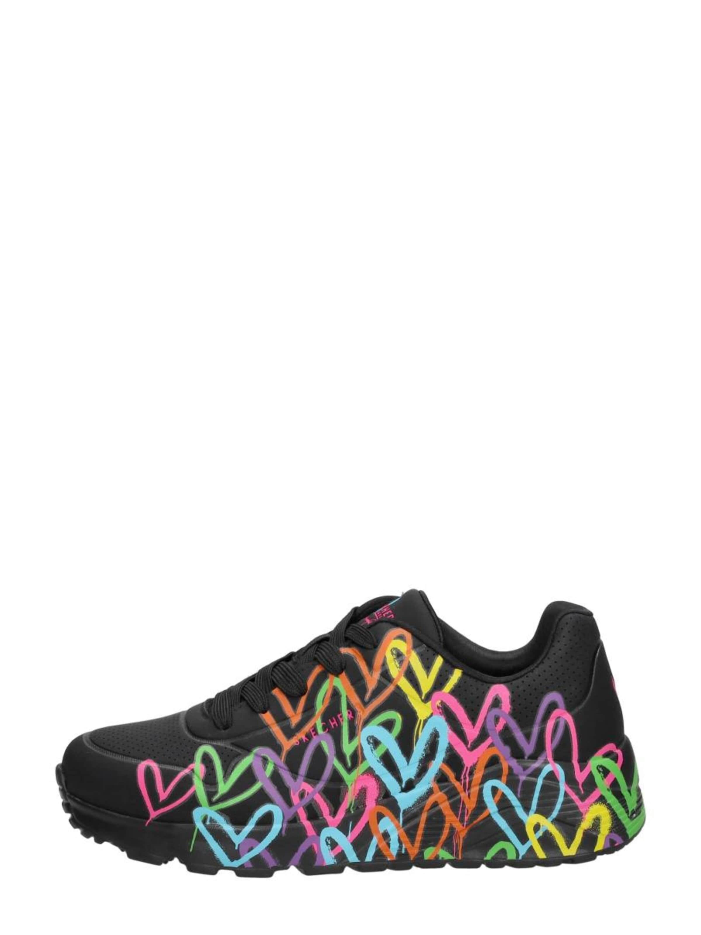 SKECHERS Sneakers 'Jgoldcrown: Uno Lite' in Zwart: voorkant