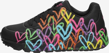SKECHERS Sneakers 'Jgoldcrown: Uno Lite' in Zwart: voorkant