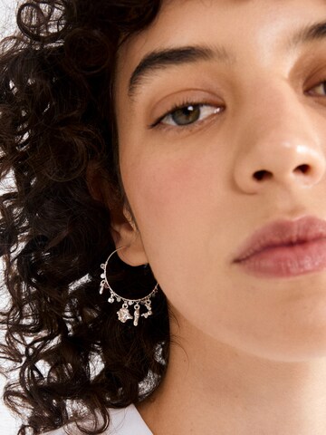 Pilgrim Серьги ' Tovin ' в Серебристый