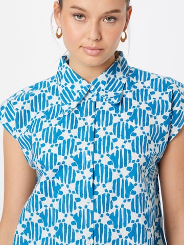 Compania Fantastica - Blusa 'Camisa' en azul