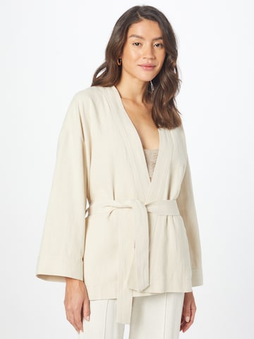 TOM TAILOR Kimono in Beige: front