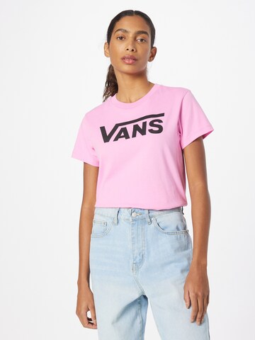 VANS Shirt in Roze: voorkant