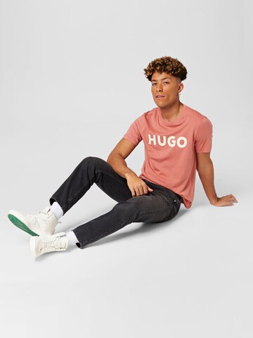 HUGO Red Bluser & t-shirts 'Dulivio' i pink
