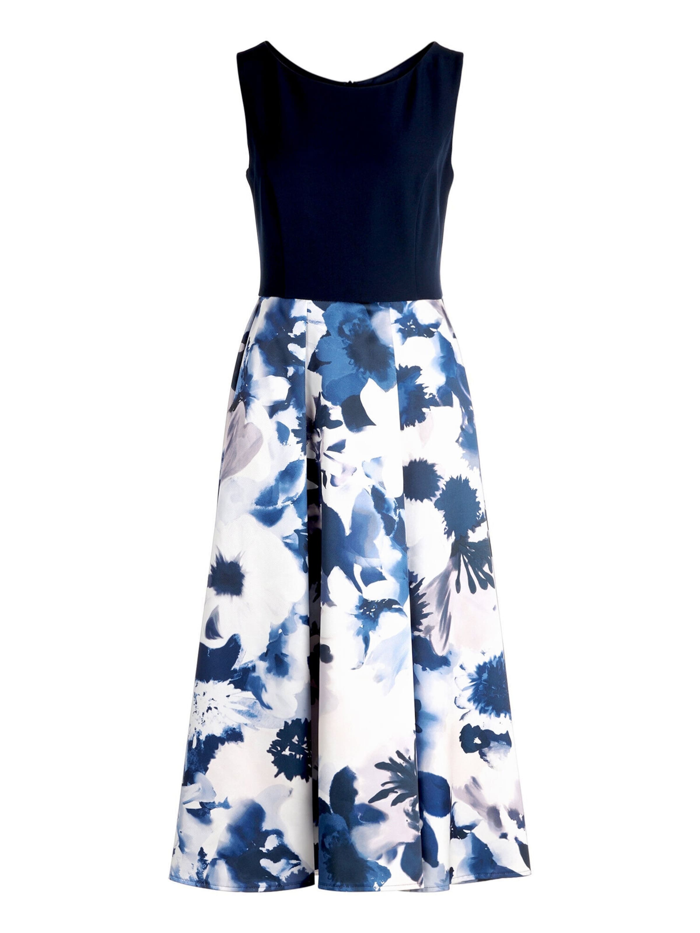 Vera Mont Jurk in Blauw: voorkant