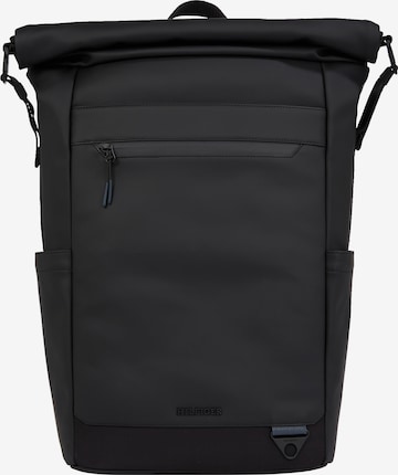 TOMMY HILFIGER Reppu värissä musta: etupuoli