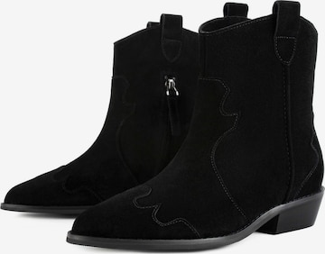 Bottines 'WALK BETWEEN STARS' L37 HANDMADE SHOES en noir : devant