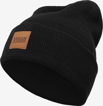 Urban Classics Beanie in Black: front