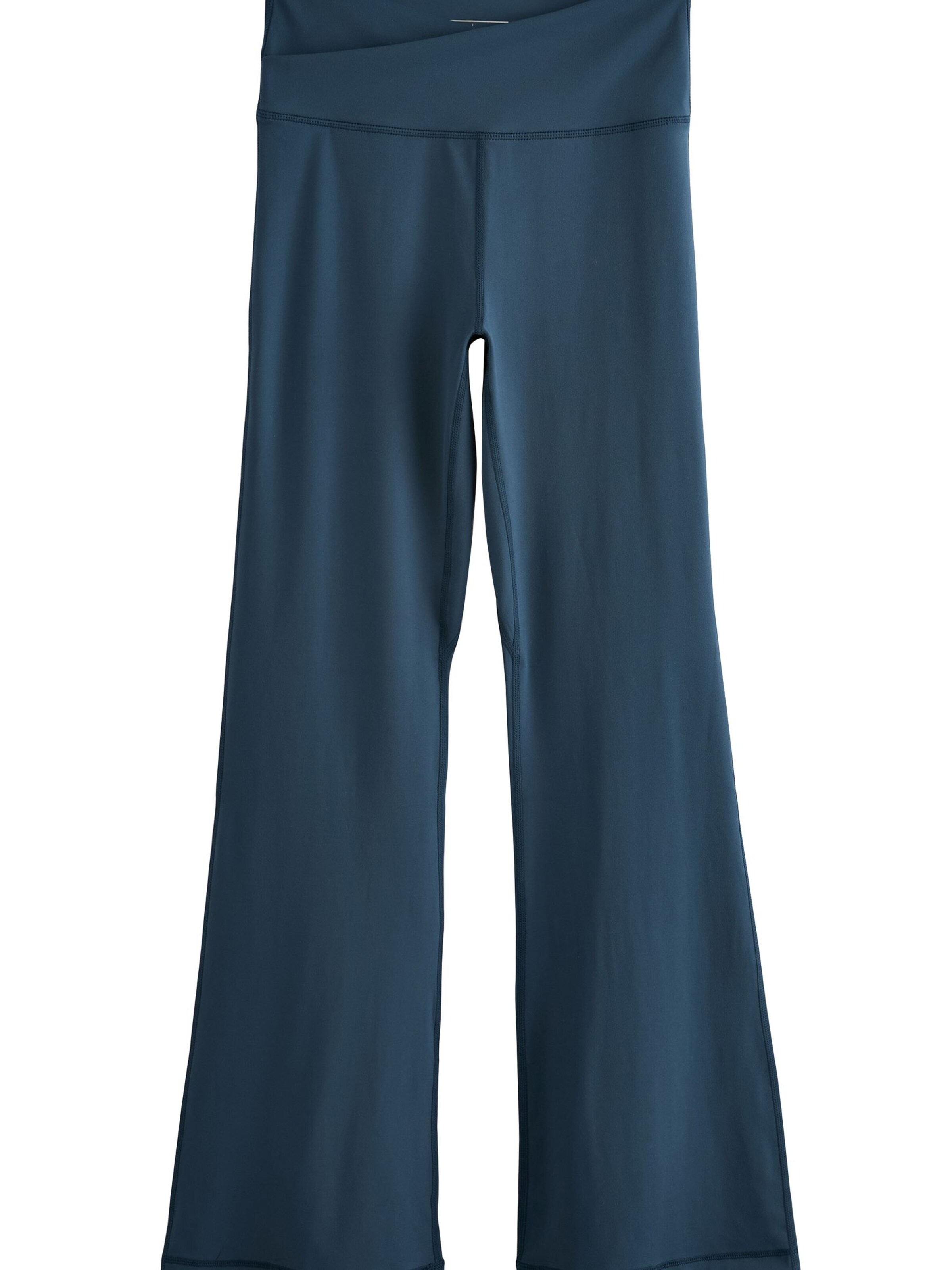 Next Расклешенный Леггинсы в Синий: спереди