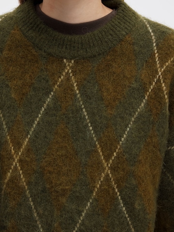 SELECTED Pullover in Grün