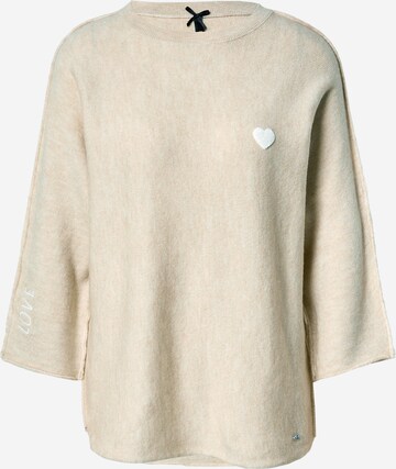 T-shirt 'TENDER' Key Largo en beige : devant