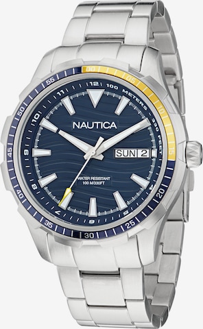 Montre à affichage analogique 'NST EVERYDAY' NAUTICA en argent : devant