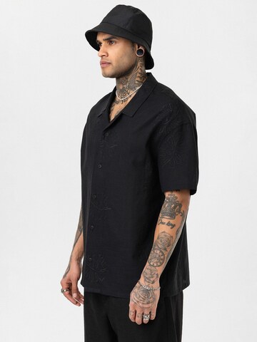Dandalo Comfort Fit Hemd 'Damian' in Schwarz