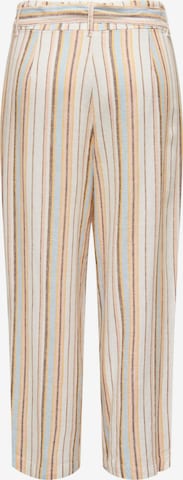 ONLY Wide leg Pleat-Front Pants 'Caro' in Mixed colors