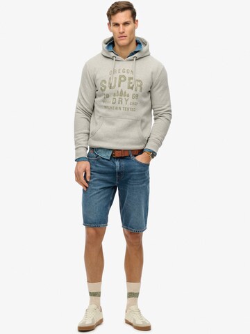 Sweat-shirt Superdry & Co en gris