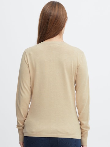 PULZ Jeans Knit cardigan 'Sara' in Beige
