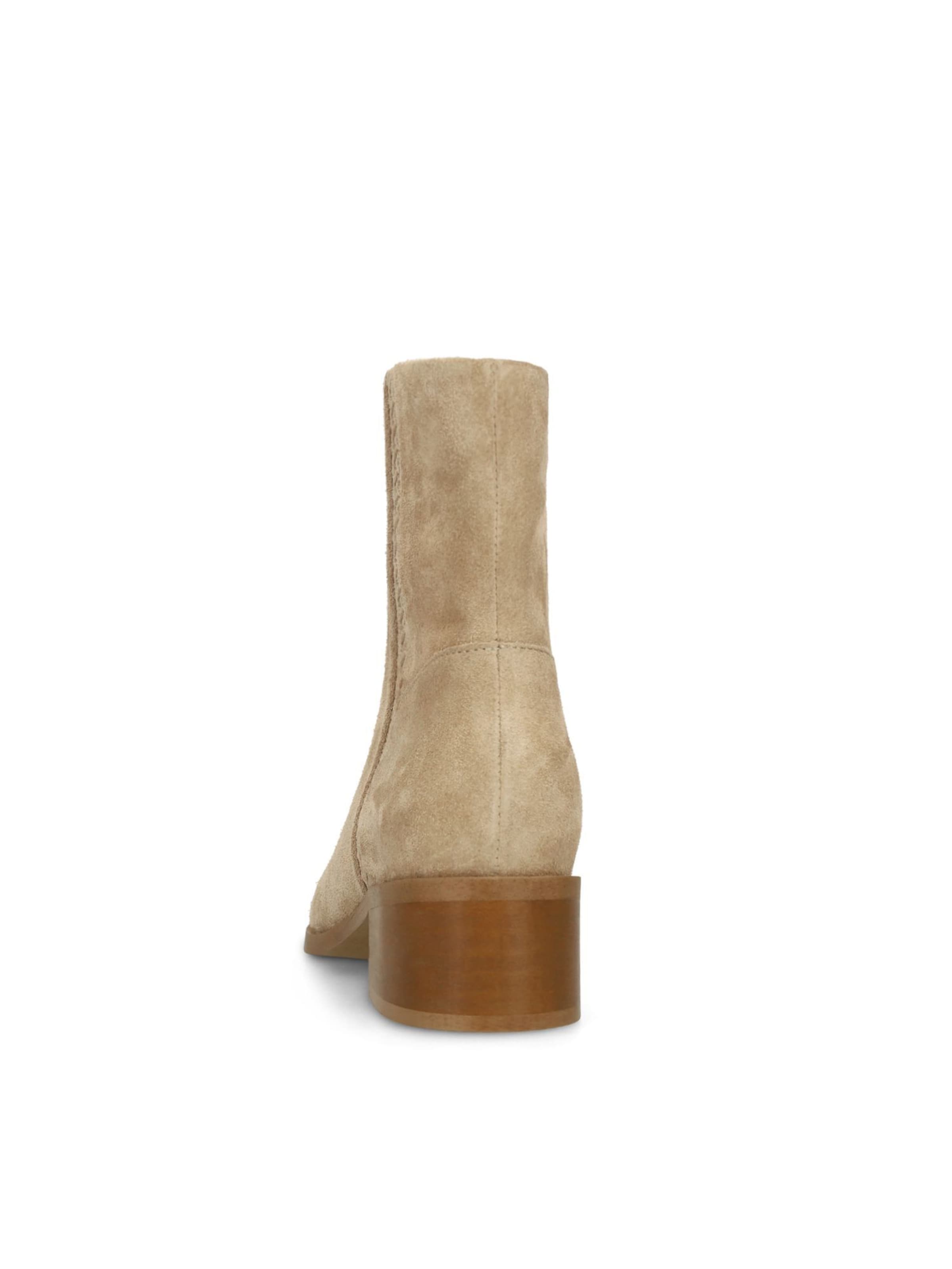 MANFIELD Stiefelette in Beige