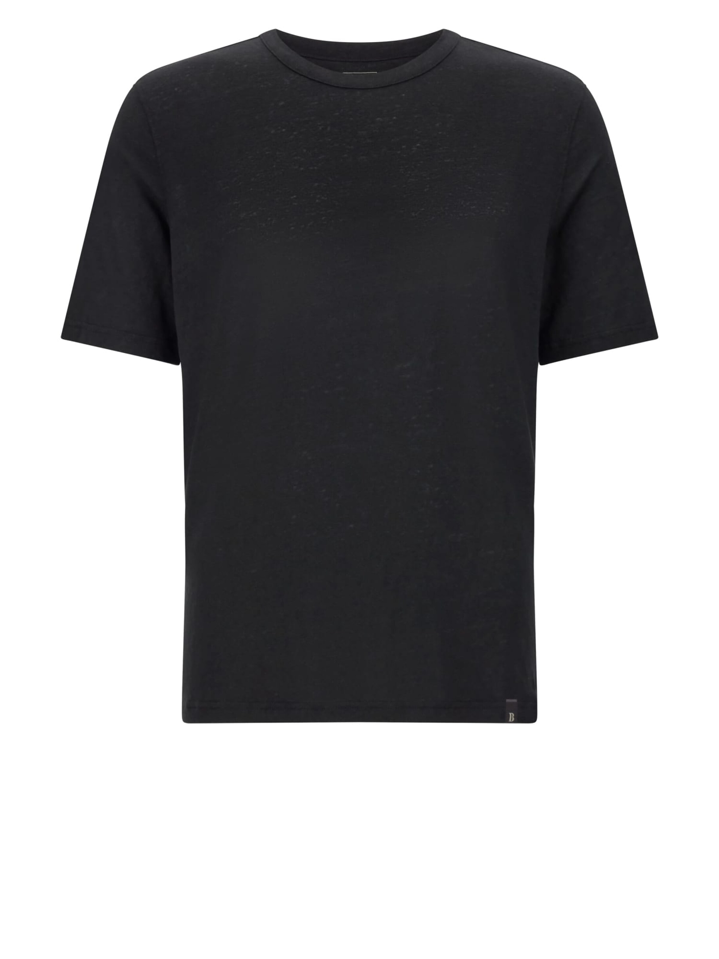 Maglietta di Boggi Milano in nero: frontale