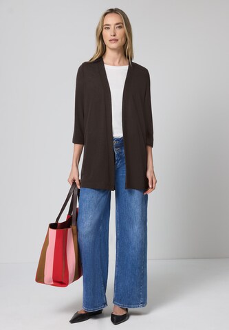 STREET ONE Strickjacke in Braun