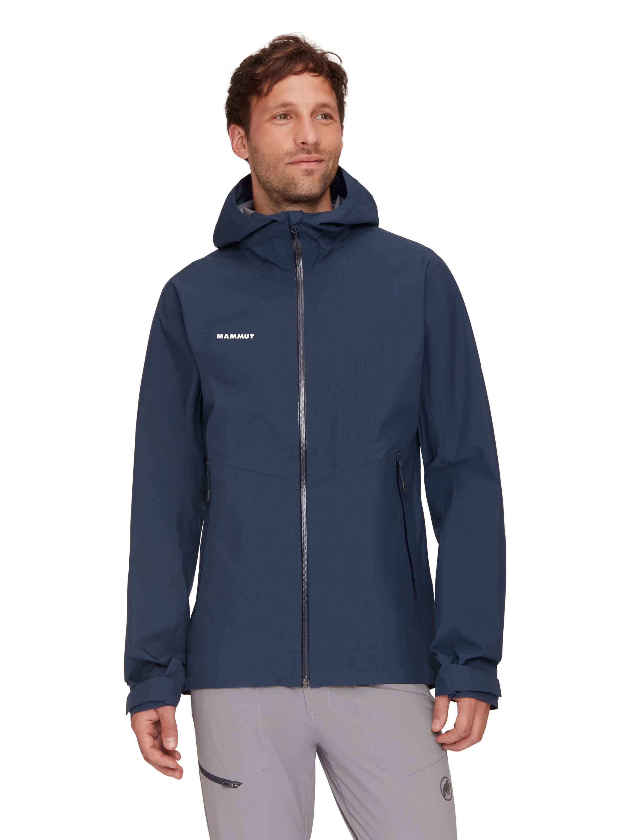 MAMMUT Outdoor jacket in Blue: front