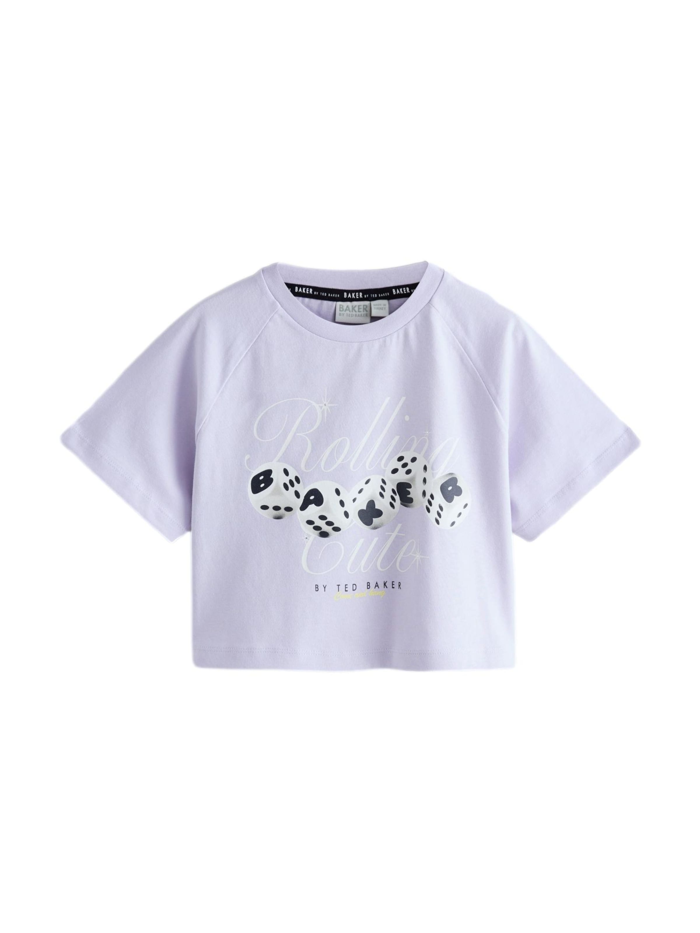Maglietta di Baker by Ted Baker in lilla: frontale