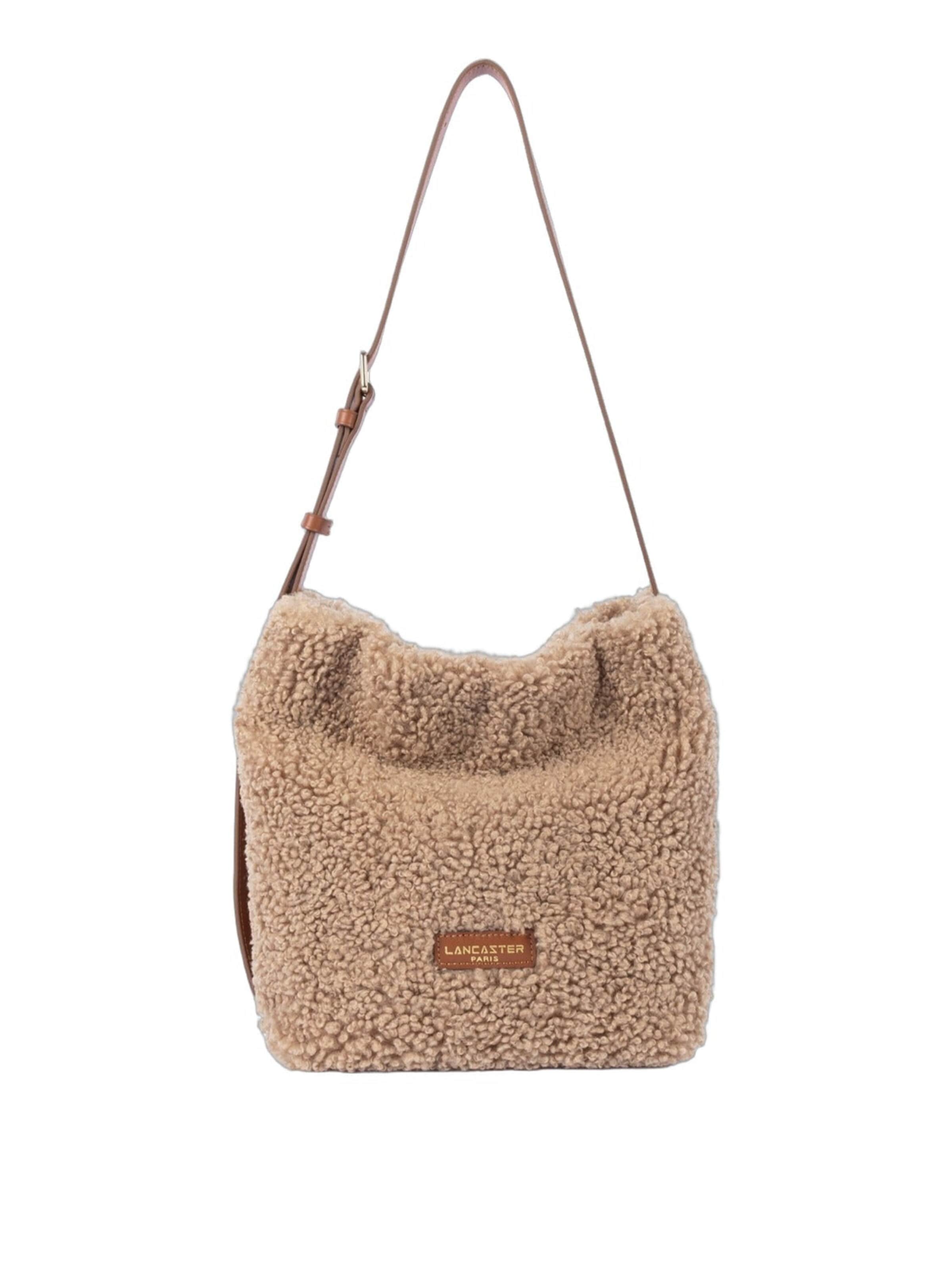 Borsa a spalla 'Aimantée Moumoute' di LANCASTER Paris in marrone: frontale