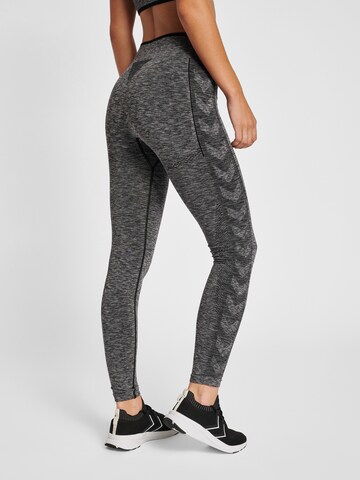 Skinny Pantalon de sport 'UNA' Hummel en noir