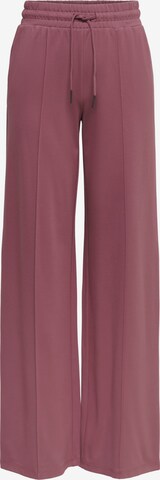 Only Petite Wide Leg Hose 'Poptrash-Suki' in Pink: predná strana