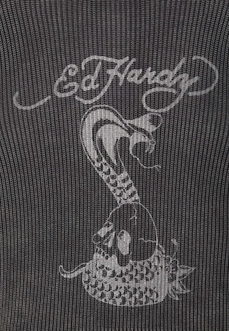 Ed Hardy Kardigan – šedá