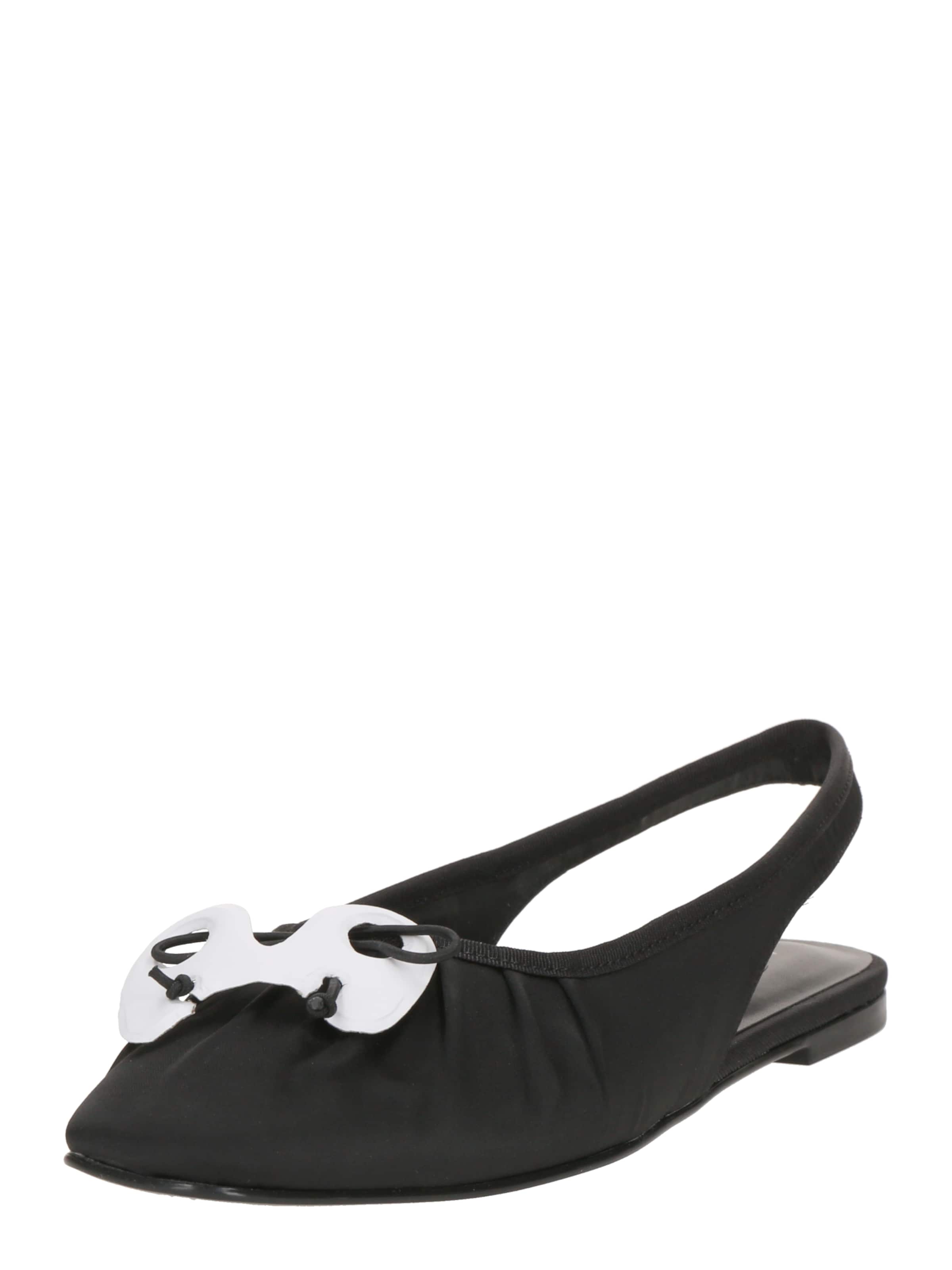 ALDO Ballerina met riempjes &#x27;ARLET&#x27; in Zwart: voorkant