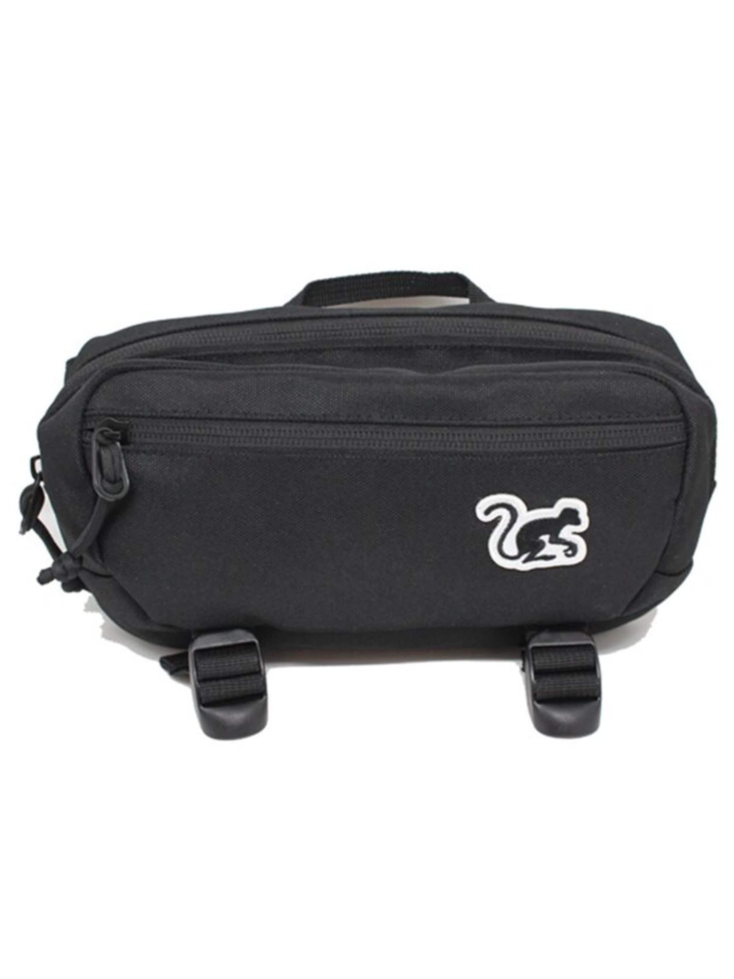 Surf Monkey - Bolsa de cintura em preto: frente