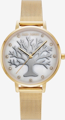 Julie Julsen Analog Watch in Gold: front