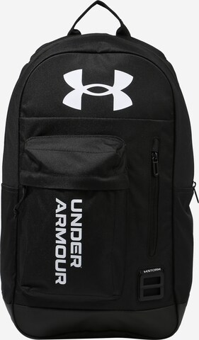 Rucsac sport 'Halftime' de la UNDER ARMOUR pe negru: față