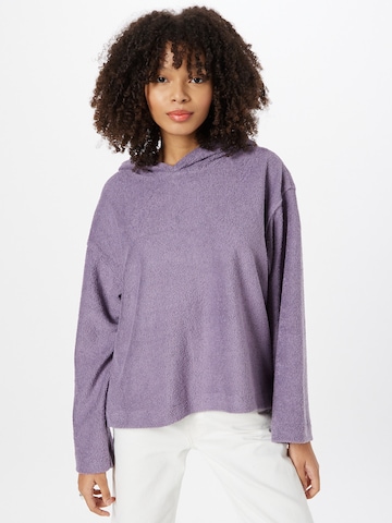 WEEKDAY - Sweatshirt 'Arina' em roxo: frente