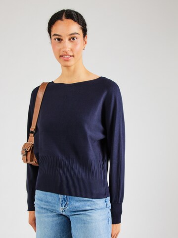 s.Oliver BLACK LABEL Sweater in Blue: front